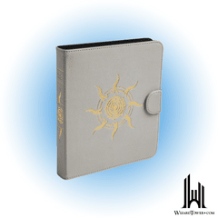 Dragon Shield Spell Codex 160 Portfolio Ashen White